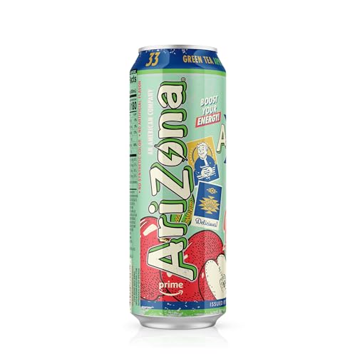 Image of AriZona x Fallout Energy Drink - Red Apple Green Tea 22 fl oz (12 Pack)