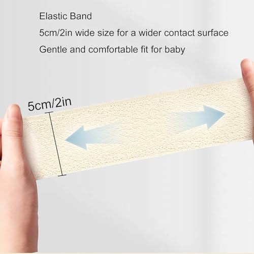 Faja para Hernia Umbilical Bebé con Almohadillas y Banda Ajustable miniatura 3