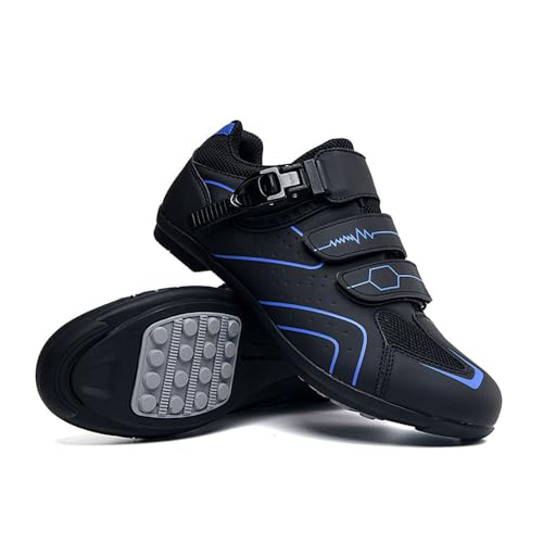 Meiju Mateju Chaussures de VTT Homme, Chaussures De Vélo De Sport De Plein Air Femme Chaussure de Cyclisme Velo Route pour Caoutchouc Antidérapante Chaussures