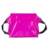 防水バッグ 防水バック ポーチ ショルダー ケース 防水袋 マチあり 斜めがけ サコッシュ 大容量 レディース メンズ 海 プール IPX8 (ディープピンク, マチあり)