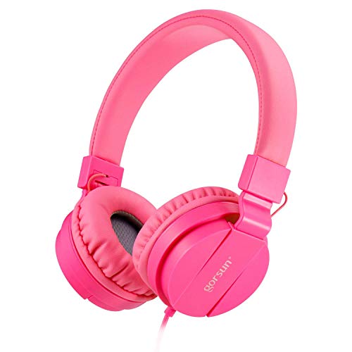 ONTA gorsun Foldable On Ear Audio Adjustable Lightweight Headphone for Kids Cellphones Smartphones