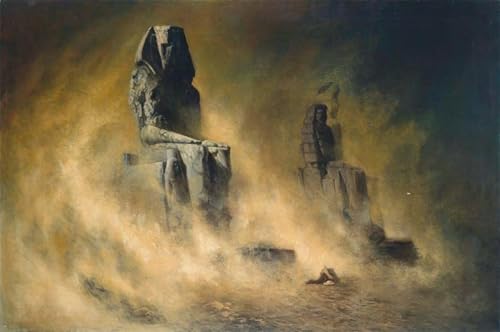 Impressions d'art mural de qualité supérieure Memnon Diefenbach 60x90cm