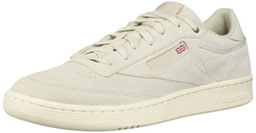 Reebok メンズ クラブ C スニーカー, 小石/チョーク, 3.5