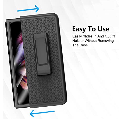 Housse Samsung Galaxy Z Fold 3 noire pour utilisation active