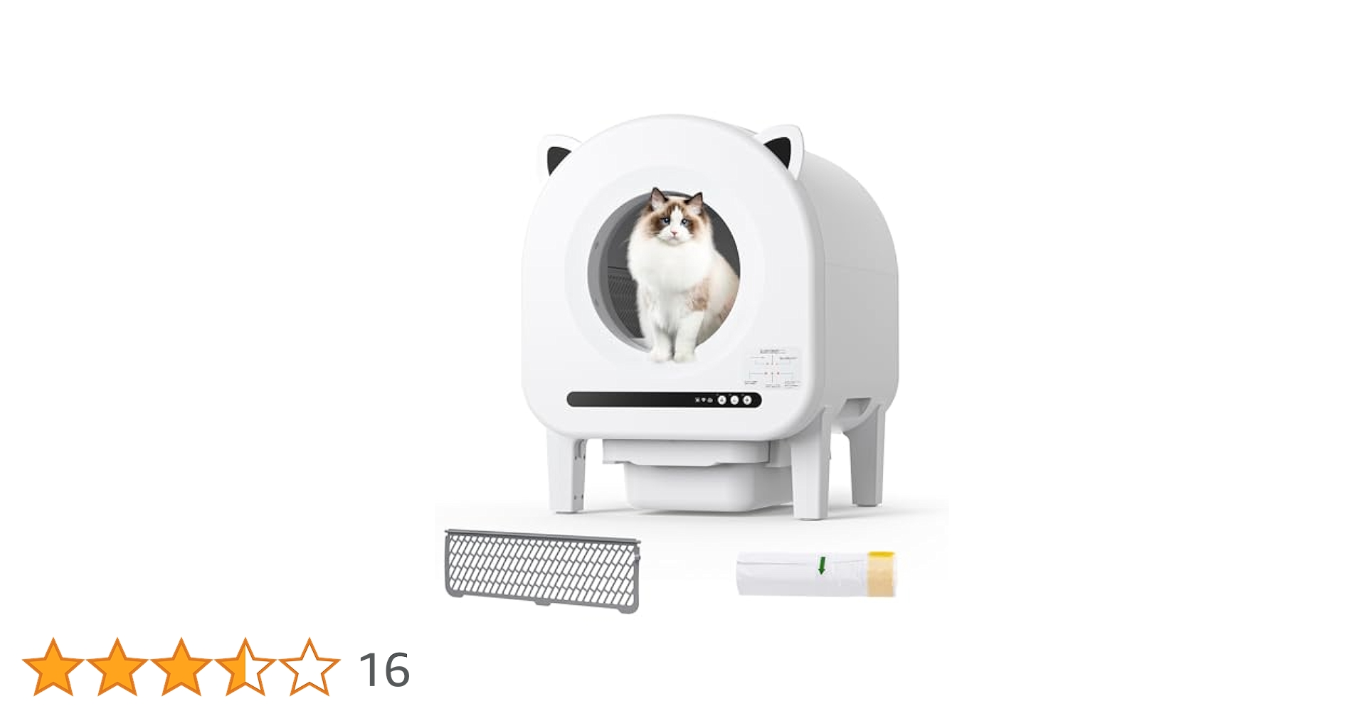 お値下げしました！ 猫自動トイレ　取りにきて下さい！ Amazon | Snowon猫用自動トイレ キャットトイレ 大・中・小型猫