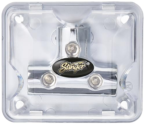 Stinger SPD511 PRO Series Power/Ground Distribution T-Block with Three 4 Gauge Inputs