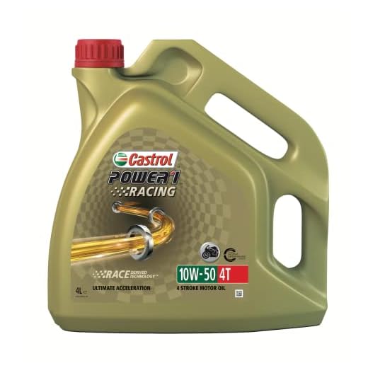 Castrol Power 1 Racing Aceite de Motores 10W-50 4T 4L