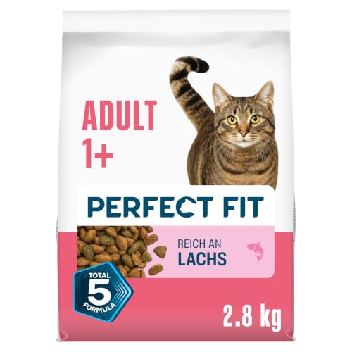 PERFECT FIT™ Katze Beutel Adult 1+ mit Lachs 3x2,8kg – Ansicht 1