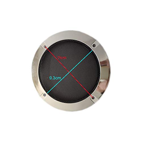 1 Set Square 8ohm 5W Speaker with Silver Speaker net for DIY Arcade Game