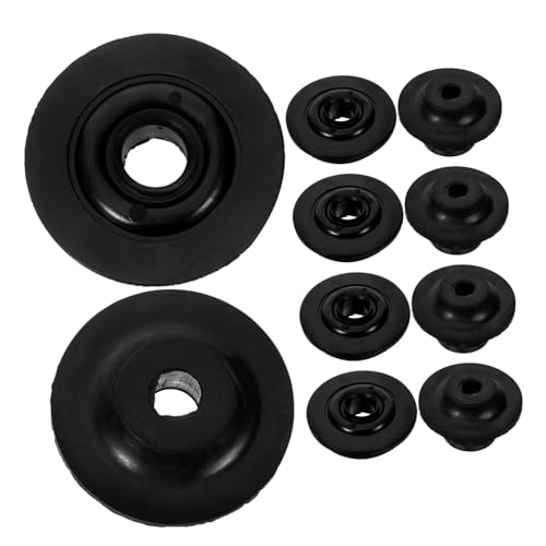 OUNONA 10個 散熱器支架?片 車用ラジエーターマウントブッシュ 上下 耐久性ゴム製 散熱器サポートパッド 対応