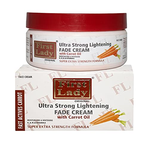 First Lady Ultra Strong Skin Lightening Fade Cream with Carrot Oil 200ml – Face