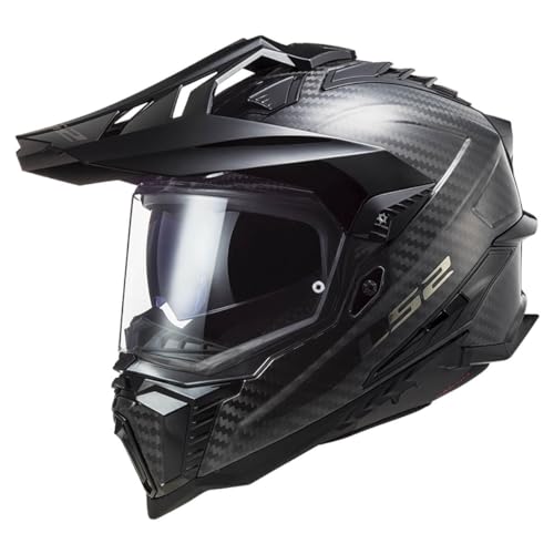 LS2, Casco da motocross EXPLORER 06 Gloss Carbon, XL
