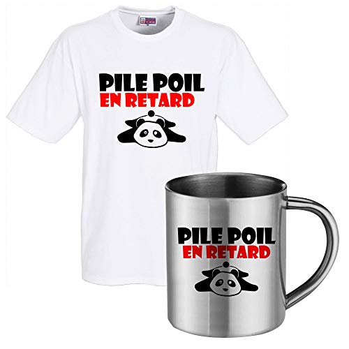 T-Shirt Blanc Saint Valentin cadeau homme femme humour