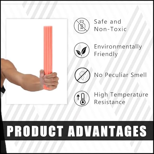 Flex Therapy Bar£¬Tennis Elbow Therapy Bar,Relieve Tendonitis Pain & Improve Grip Strength, Resistance Bar for Golfers Elbow, Tendonitis, Wrist, Forearms Pain Relief