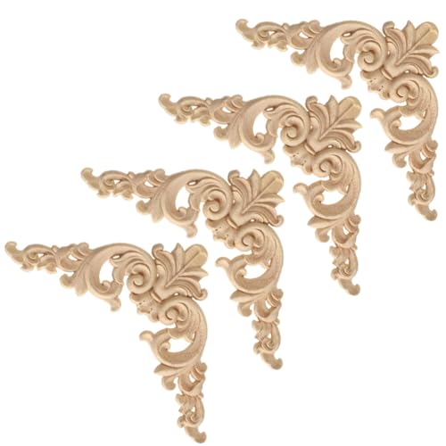 🌟【Squisito ed elegante】 i raffinati motivi floreali in legno intagliato sembrano classici ed eleganti. Crea uno stile europeo bello ed elegante per la tua casa. Darti una vita più raffinata e confortevole.