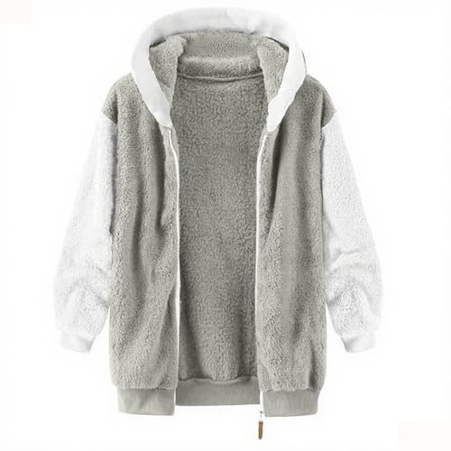 Girls Fleece Jacket Comfy Winter Warm Sherpa Outerwear Lightweight Fleece Full Zip Jacket Soft Hoodie Sweatshirt3