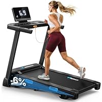 MERACH 0.5-7.5 MPH Treadmill w/ 0-15% Incline, 2.5HP Brushless Motor