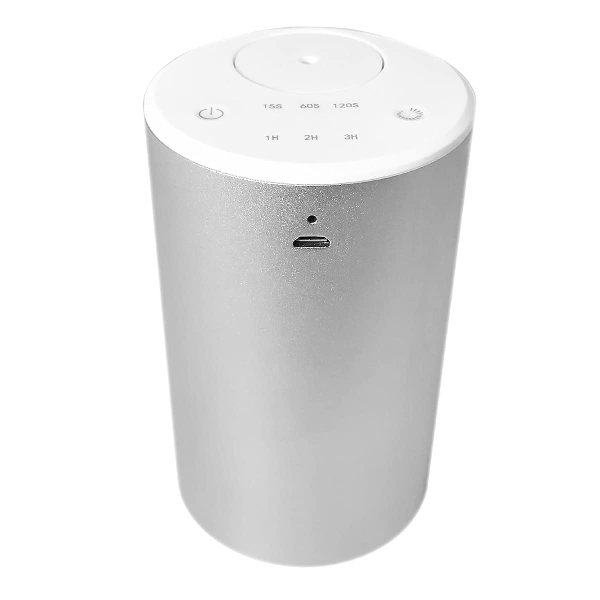 Amazon Co Jp フレグランスディフューザー 車載 アロマディフューザー 車 オイル 芳香剤 噴霧式 ネブライザー式 水不要 コンプレッサー式 ディフューザー 静音 ミスト量調整 タイマー機能 詰め替え エッセンシャルオイル シルバー ホーム キッチン