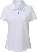 MoFiz Polo Shirt Femme de Sport à Manches Courtes Coton Polo Golf Tennis Tops