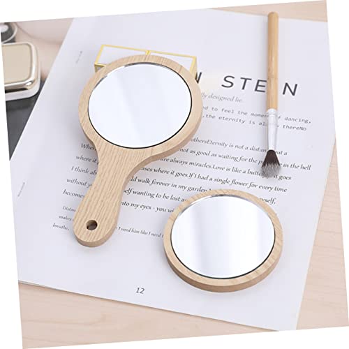 Set de 4 espejos de maquillaje LIFKOME con LED y soporte miniatura 5