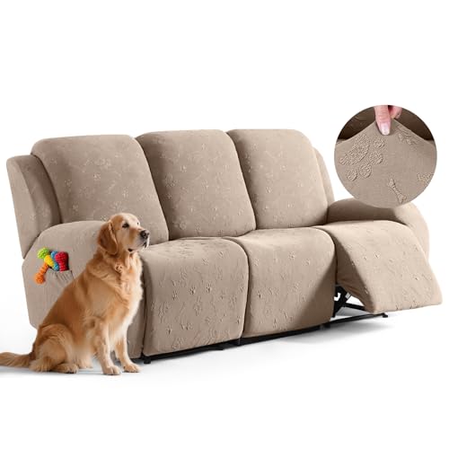 Ruaozz Sofa Covers, 8 Pieces Recliner Couch Cover...
