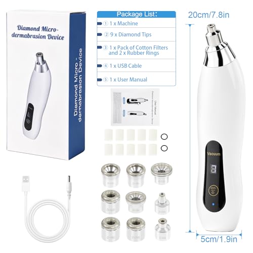 Yofuly Cordless Dermabrasion Facial Machine