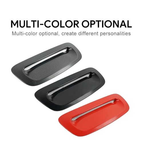 Prises d'air de capot en ABS Mini Cooper S R58 écope décorative carbone - 5