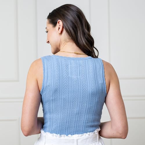Image of Hope & Henry Women's V-Neck Sweater Tank