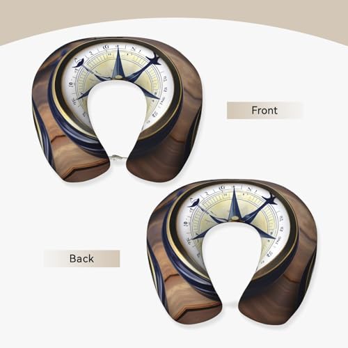 Almohada de viaje con relleno de poliéster y diseño cómodo miniatura 3