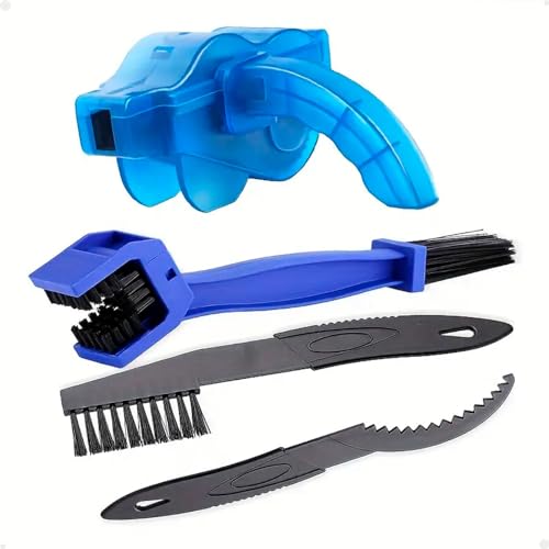 Kit de Limpeza de Corrente de Bicicleta Lorben com Escovas (4 Peças)