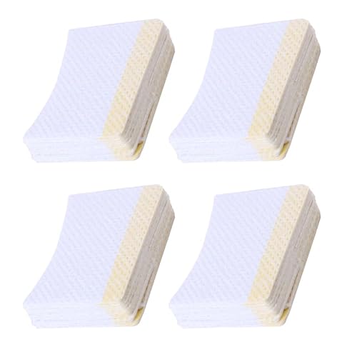 FRCOLOR 160pcs Cotton Eyelash Makeup Remover Pads Eyelash Pads Makeup Cleaning Pad Reusable Eye Makeup Removal Tools for Home and Salon Use