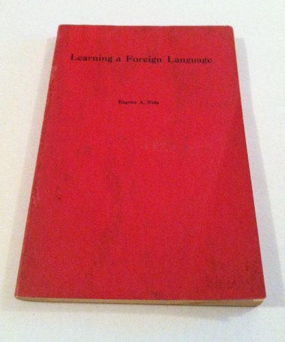 Learning a foreign language B0007DKLLI Book Cover