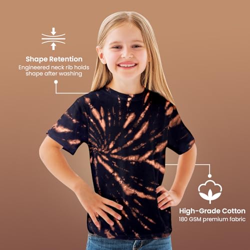 Image of Stories.Label Girl Cotton Printed T-Shirts in Half Sleeves Regular Fit, Soft Durable Fabric, No Shrinkage, Long Lasting Print Colors (7-16 Years)