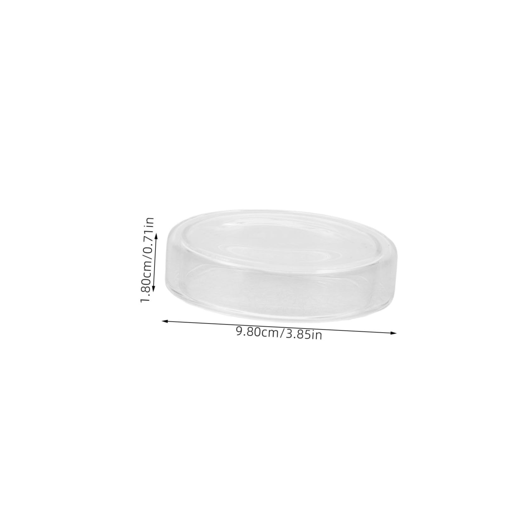 Ipetboom 6pezzi Piastra di Petri in Vetro Trasparente per Laboratorio con Coperchio per Colture Cellulari e Tessuti Resistente alle Alte Temperature Riutilizzabile