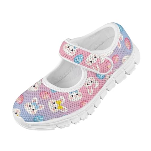 BIGCARJOB Mary Janes Shoes for Toddle Girls Cute Dress Shoes Athletic Gym Shoes Kids School Uniform Shoes