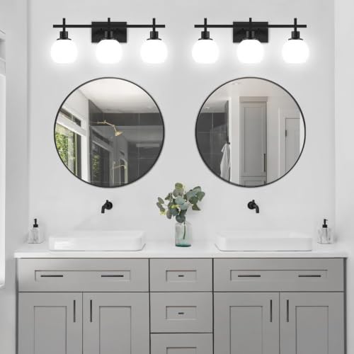 Image of 1 Pack Lamp Glass Shade Globe, White Frost Glassshade Covers Replacements for Light Fixtures, 1.65 In Fitter 6.5 In Height 7.5 In Diameter Globes Lampshades for Wall Sconces Chandelier Pendants