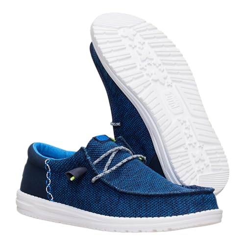 Image of HEYDUDE Men's Wally Funk Open Mesh | Men's Shoes | Men Slip-on Loafers | Comfortable & Light-Weight