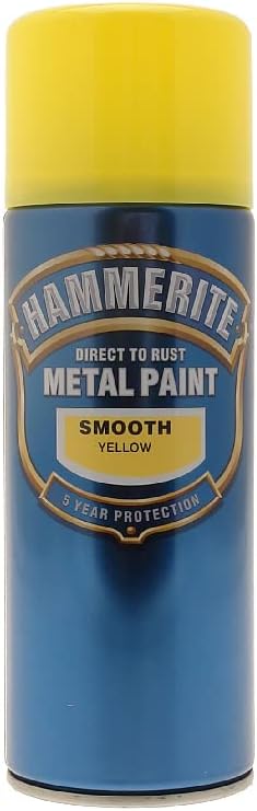 hammerite yellow spray paint