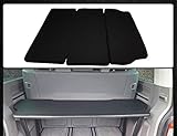 sitzbezüge t5 california beach  BREMER SITZBEZÜGE Multiflexboard Inkl. Matratze Bettverlängerung kompatibel mit VW T5 & T6 Multivan D01