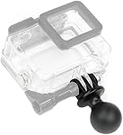 1" Adaptateur de tête universelle avec vis de pouce GoPro Héros 9, 8 Noir, 7 Noir, 7 Argent, 7 Blanc, 6, 5, 4, 3+, 5Session, MAX, DJI Action Osmo
