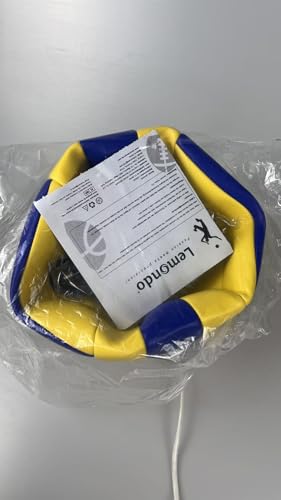 Lemondo Volleyball PU weich offizielle Größe 5 wasserdicht Beachvolleyball Sandsport Sommergeschenk Ball für Indoor Outdoor(mit Pumpe)