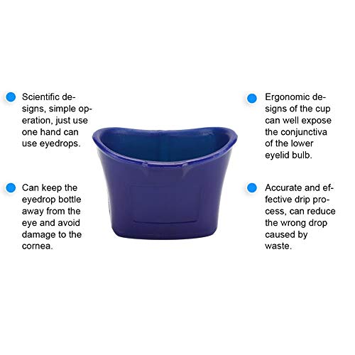 Augentropfen-Führung, Wiederverwendbares tragbares wissenschaftliches Augentropfen-Führungswerkzeug, hygienisch genau für zu Hause für jedes Alter für die meisten Menschen an jedem Ort