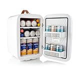 Subcold Pro15 Luxury Mini Fridge Cooler | Compact 15L Portable Small Fridge 12v & 240v | Efficient Quiet Cooling System | Ideal for Bedroom, Office, Beauty & Car (Grey) - Image 1