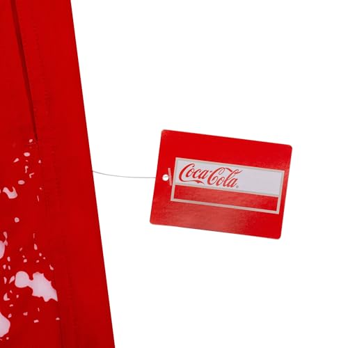 Short de bain Coca-Cola rouge extensible qui ne serre pas la taille
