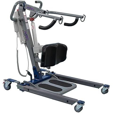 ProHeal Sit to Stand Lift - Full Body Patient Transfer Lifter for Home Use and Facilities - 500 Pound Weight Capacity, 4 Sling Hooks Cover