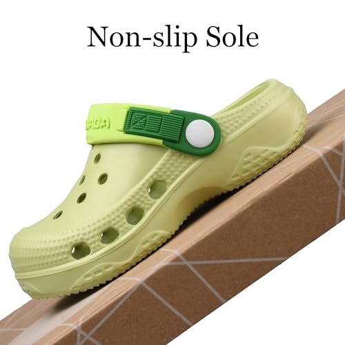 Image of Toddler Clogs Kids Water Children Shoes Garden Clog Boys Girls Sandals Slippers for Summer Indoor Outdoor Beach Pool