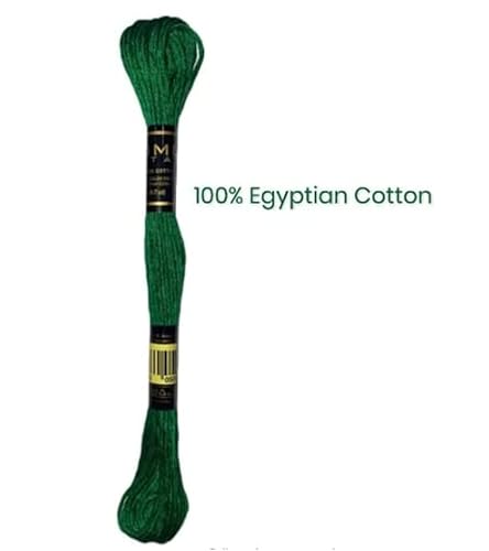 Umc Stag UMCSTAG-12PACK Pack Of 12 Premium Embroidery Thread | 100% Egyptian Cotton Premium Skeins | Cross Stitch Embroidery Floss thumb #8