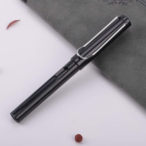 Caneta-tinteiro, 0,38 mm, prática de caligrafia, escrita suave, ponta fina, canetas-tinteiro de pont