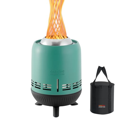 Onlyfire Smokeless Fire Pit with Carrying Bag, Mini Tabletop Fire Pit