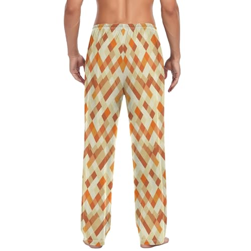 GuoChe Awesome Pajama Pants For Men Pyjama Bottoms Men with pockets for Fall Drawstring Small2